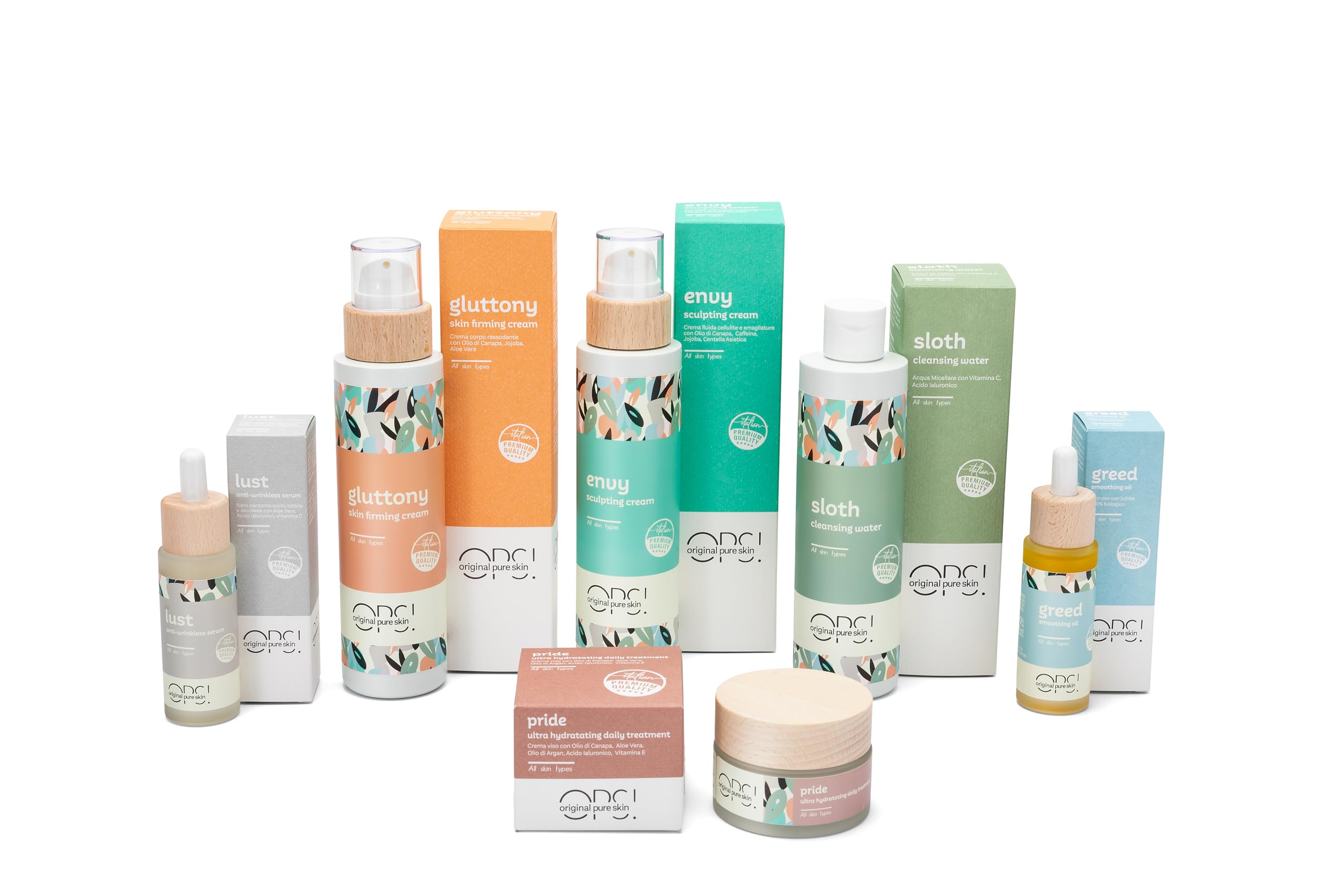OPS Original Pure Skin Scrigno Set 6 Pezzi Naturale