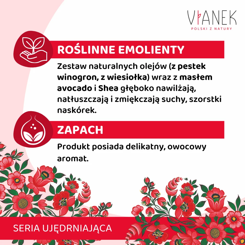 Vianek Kit Mani Rigenerante Peeling + Crema 75 ml