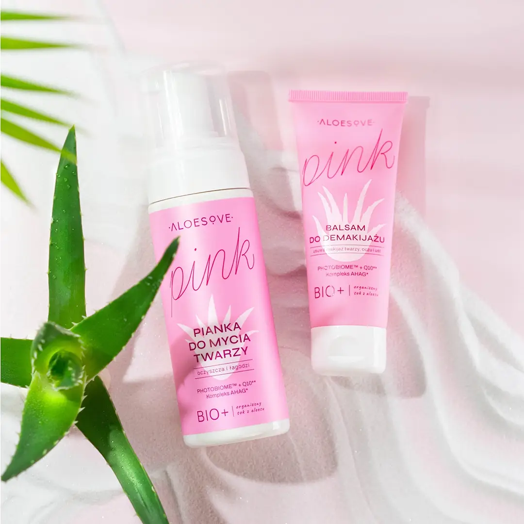 Vianek Aloesove Pink balsamo struccante cocco