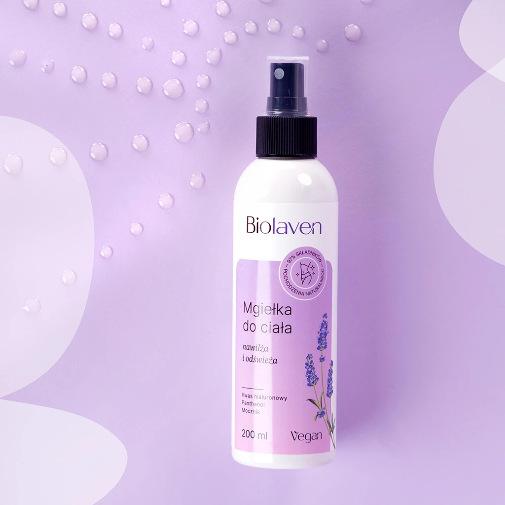 Biolaven spray corpo uva e lavanda fresco