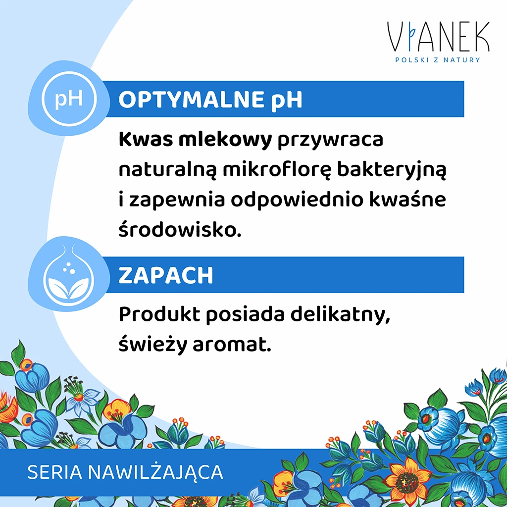 Vianek gel igiene intima idratante delicato pH fisiologico