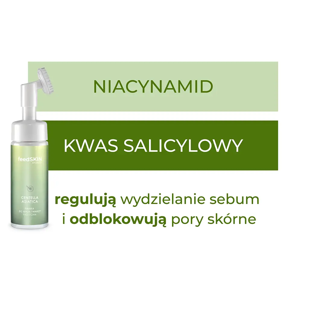 Feedskin Centella Schiuma Detergente Viso Pelle Grassa