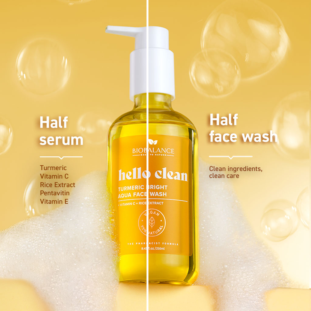 Biobalance Hello Clean Turmeric Detergente 250 ml illuminante