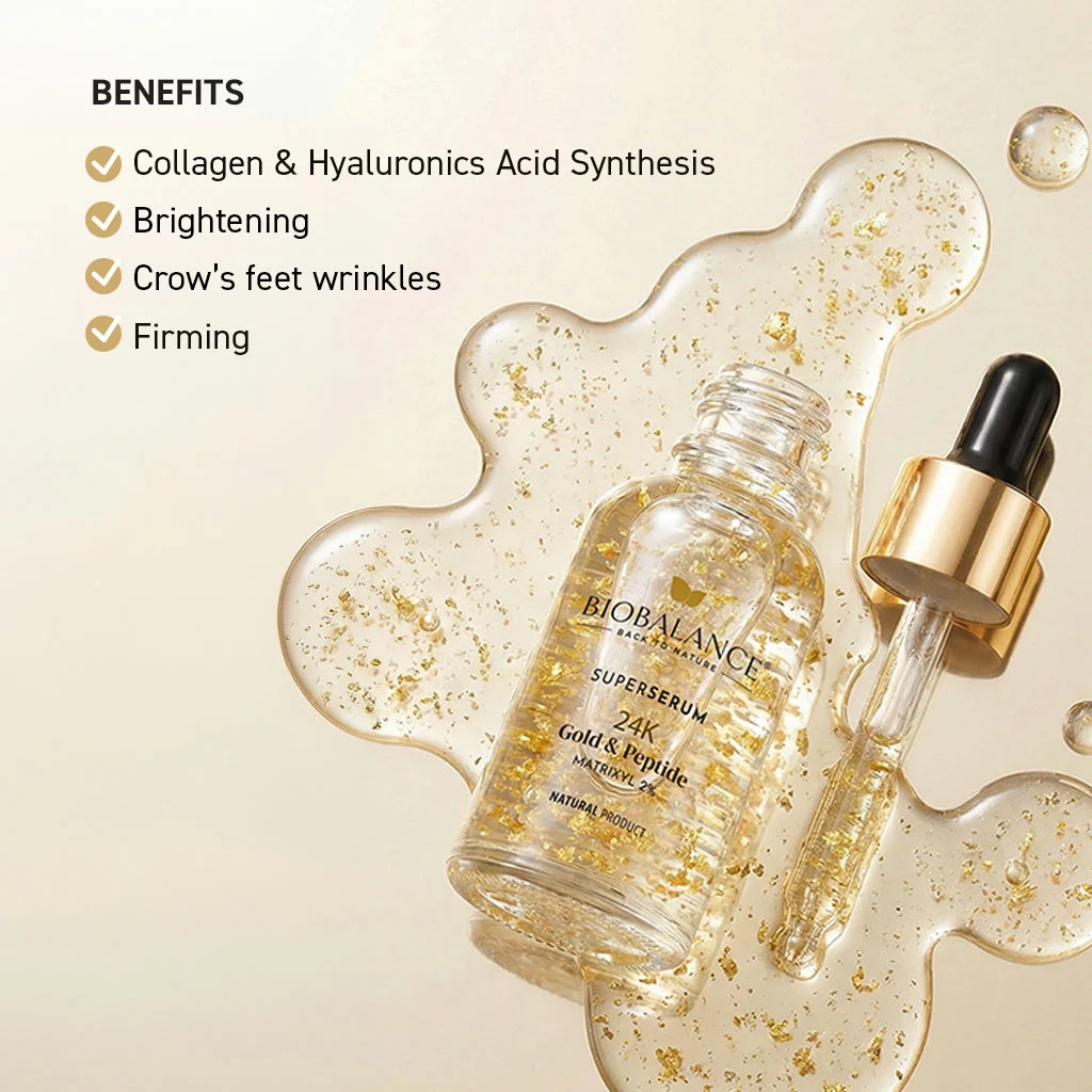 Biobalance 24K Gold Siero Peptidi 30 ml liftante