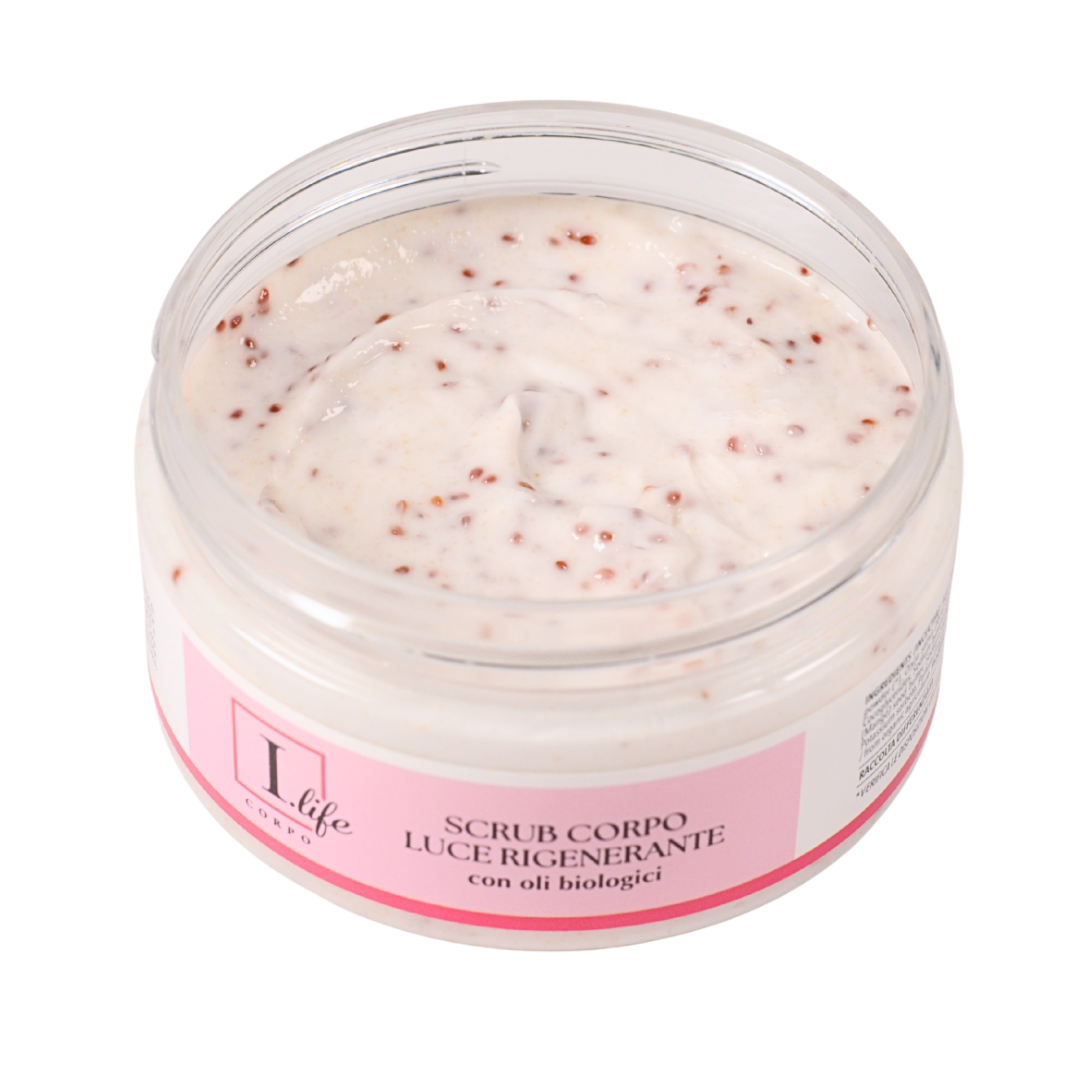 I Life Luce Scrub Corpo Esfoliante Riso Bio