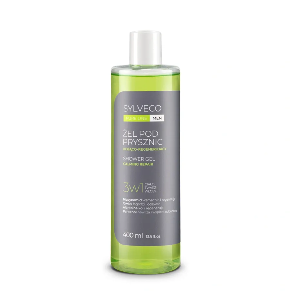 Vianek Sylveco Pure Line Men gel doccia 3in1 lenitivo