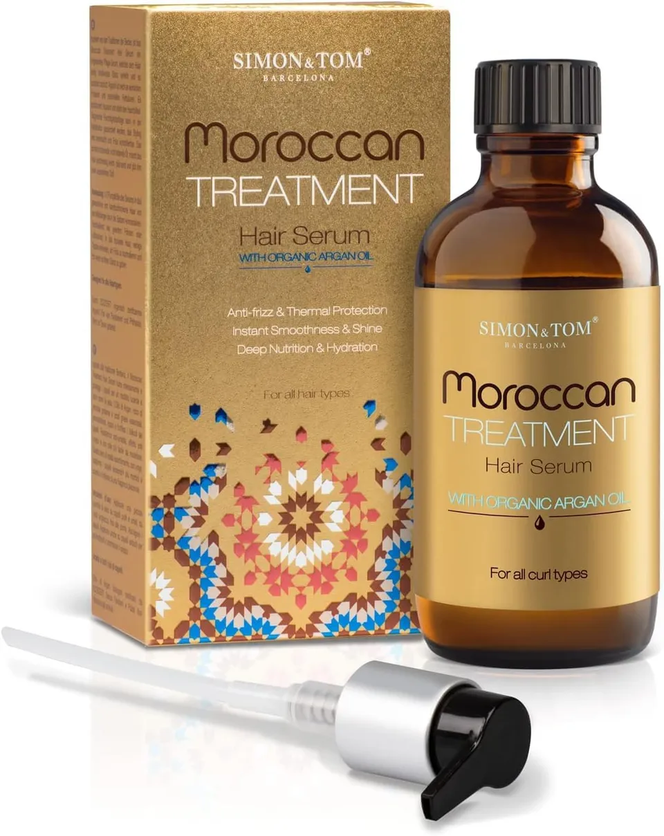 Simon & Tom Moroccan Siero Capelli Argan 100 ml Anticrespo