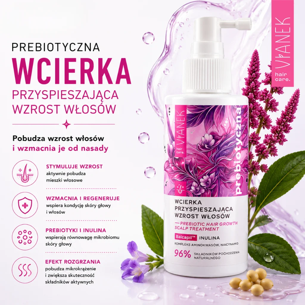 Vianek Prebiotico lozione capelli crescita rinforzante