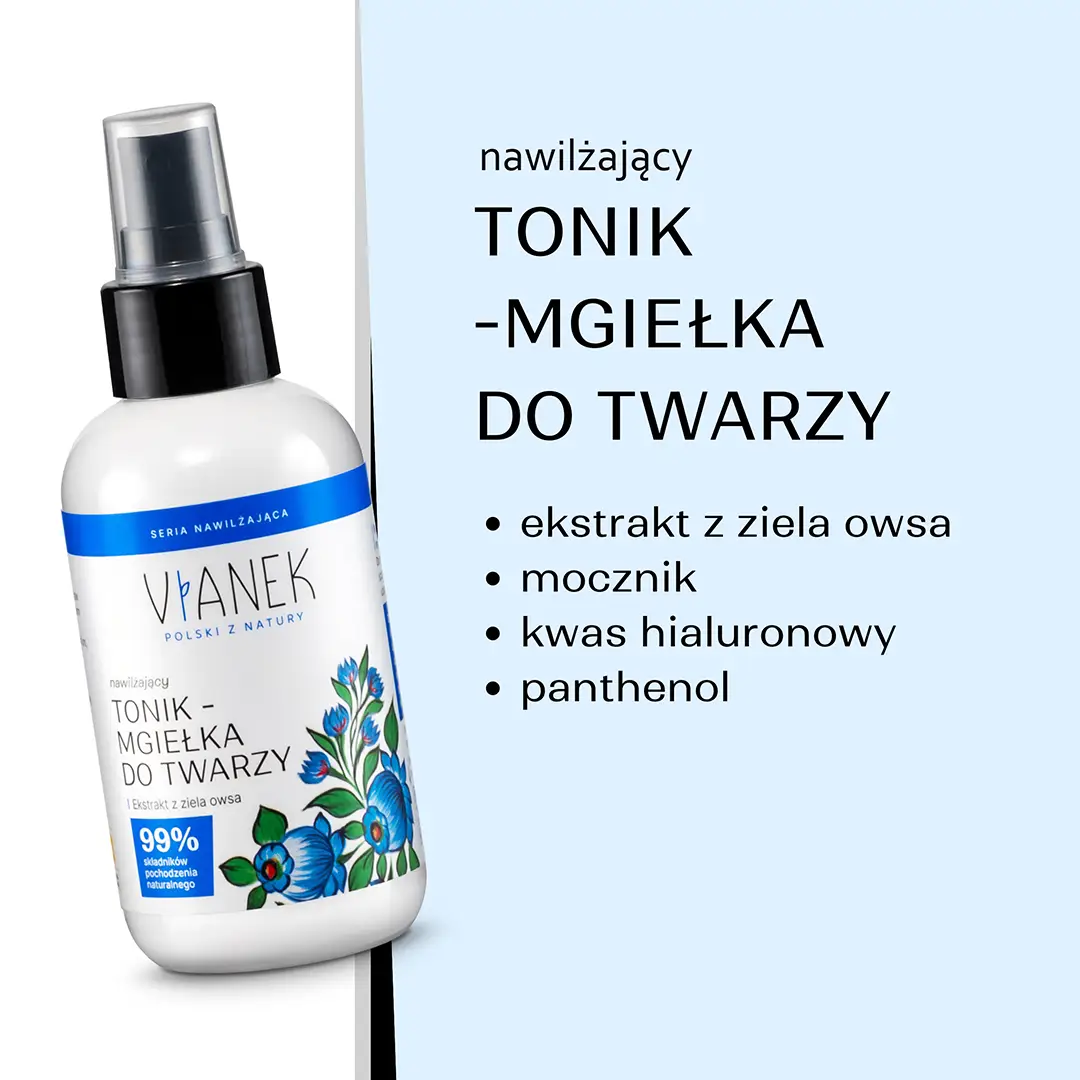 VIANEK Classico set viso idratante 3 pezzi borsetta