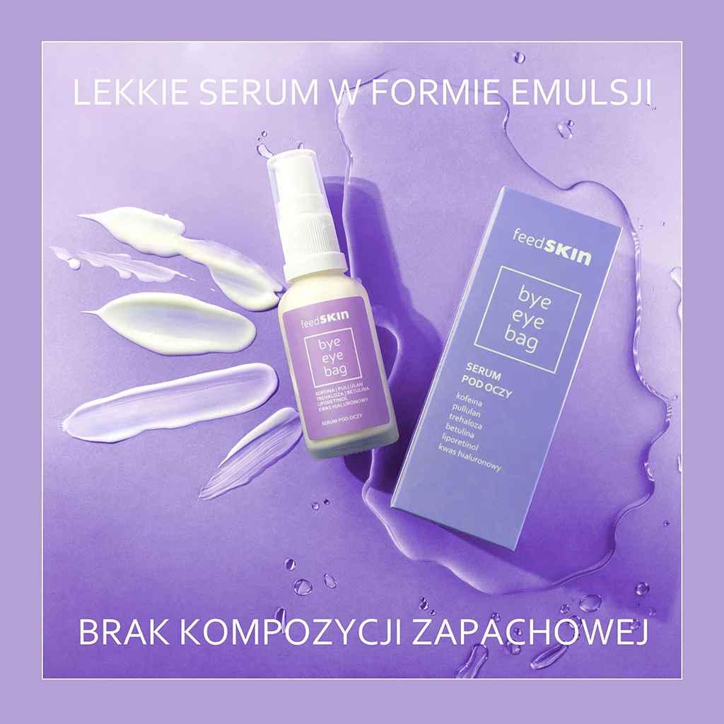 Feedskin Bye Eye Bag Siero Occhi 30 ml Caffeina
