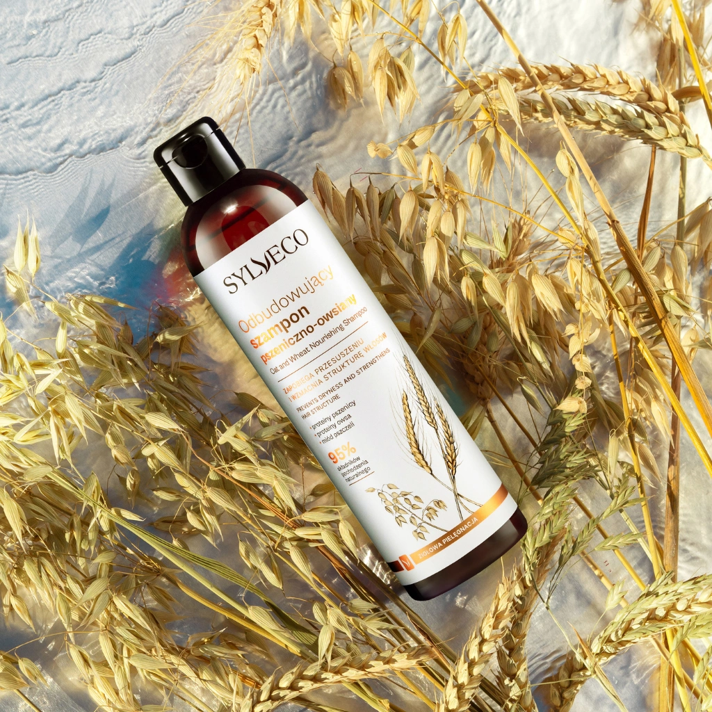 Sylveco Shampoo Avena e Grano 300 ml ricostituente