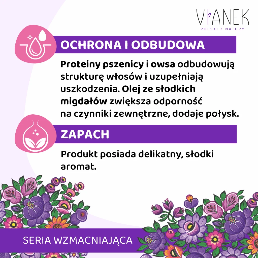 Vianek Shampoo Rinforzante Capelli Secchi 300 ml