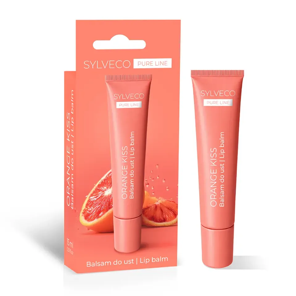 Sylveco Pure Line Orange Kiss balsamo labbra nutriente
