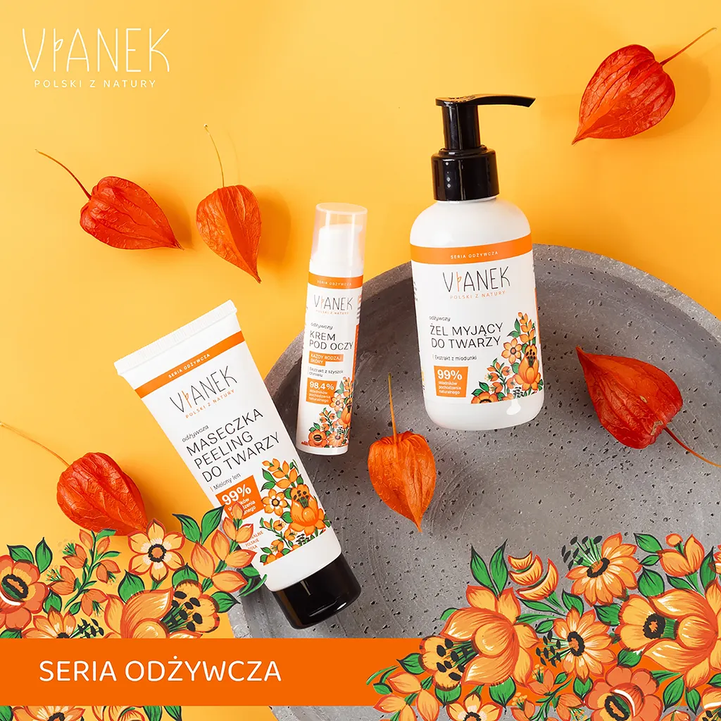 Vianek Classico Gel Detergente Viso nutriente miele