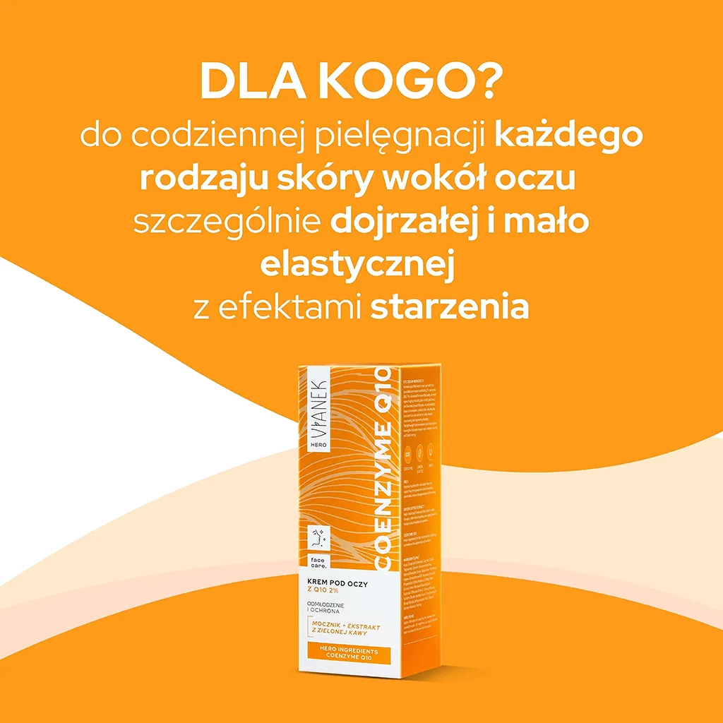 Vianek Hero crema occhi coenzima Q10 antirughe