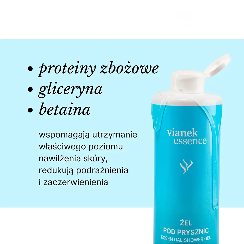 Vianek Essence Harmony Gel Doccia fiori vaniglia nutriente