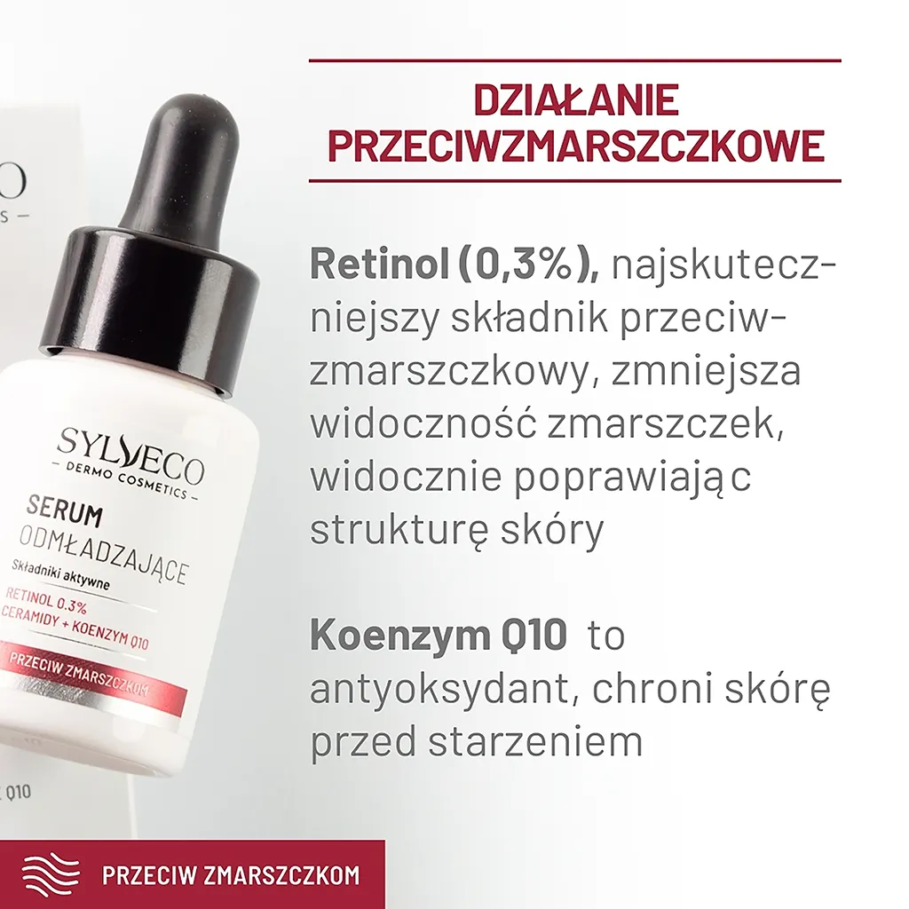 Sylveco Dermo Siero Viso Ringiovanente Retinolo 0,3%