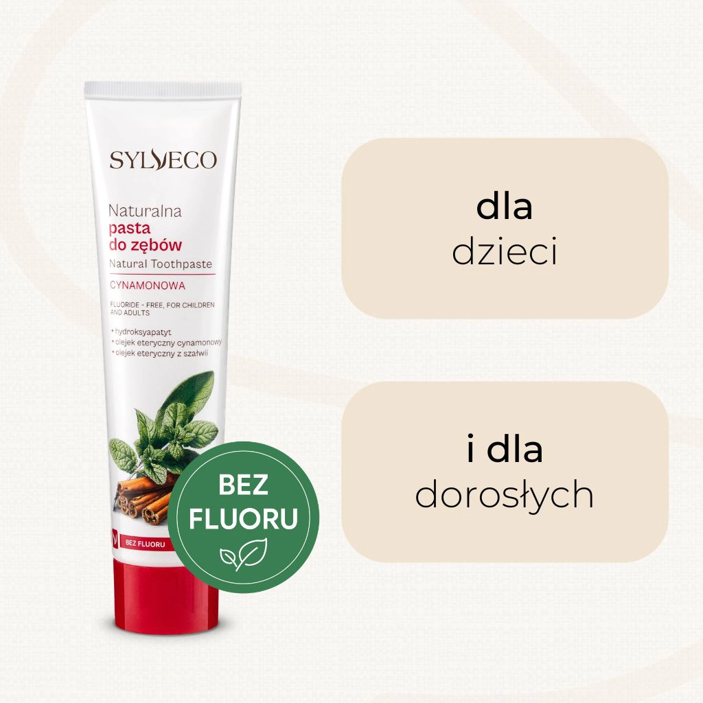 Sylveco Dentifricio Cannella Senza Fluoro smalto