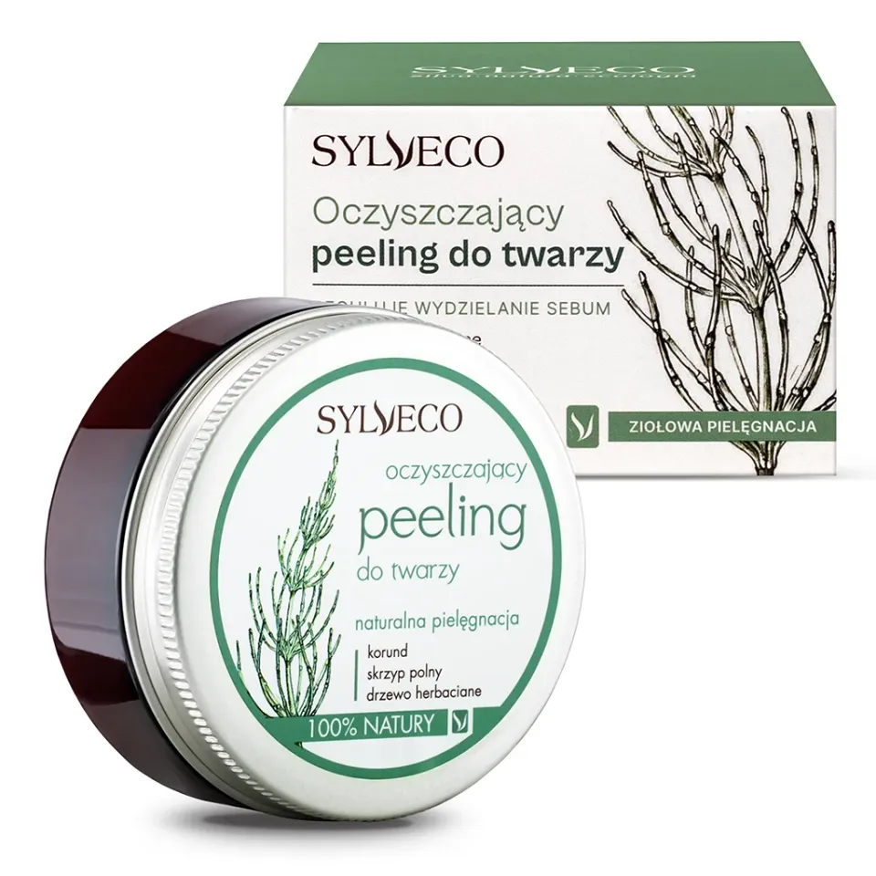 Sylveco Peeling Viso Purificante Pelle Grassa Pori Dilatati