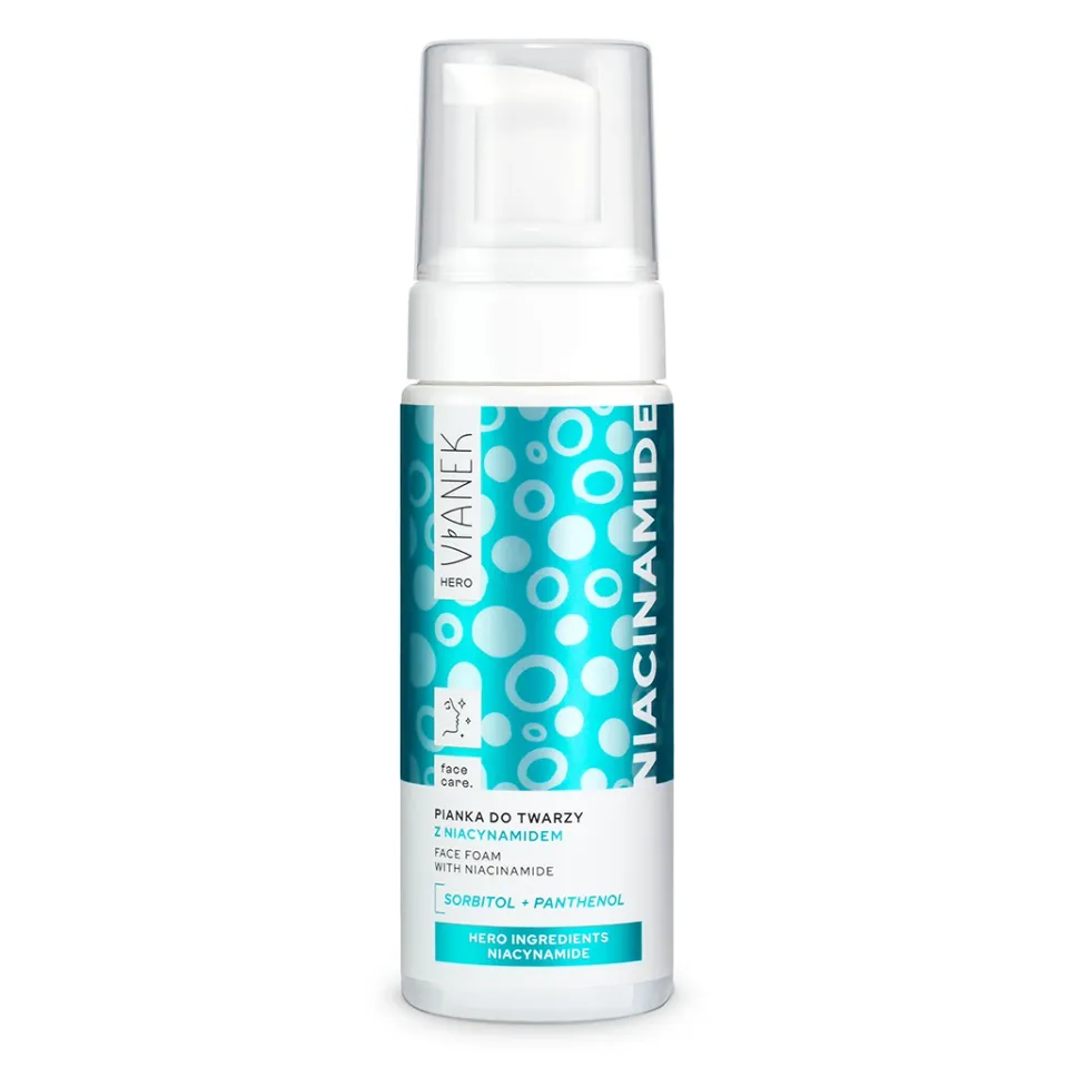 Vianek Hero Schiuma Detergente Viso alla Niacinamide