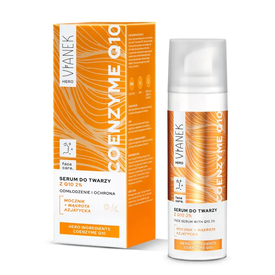 VIANEK Hero siero viso coenzima Q10 antirughe