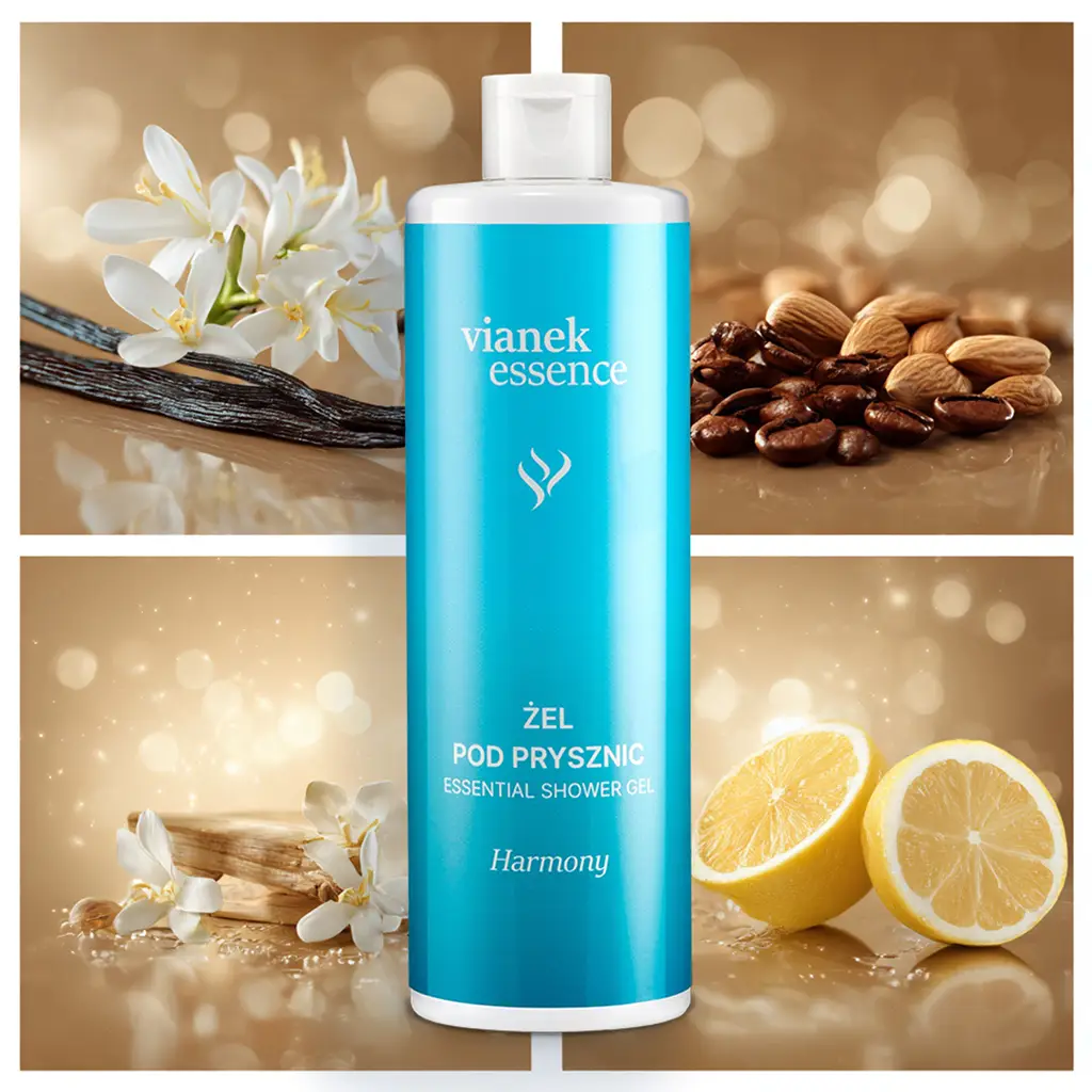 Vianek Essence Harmony Gel Doccia fiori vaniglia nutriente