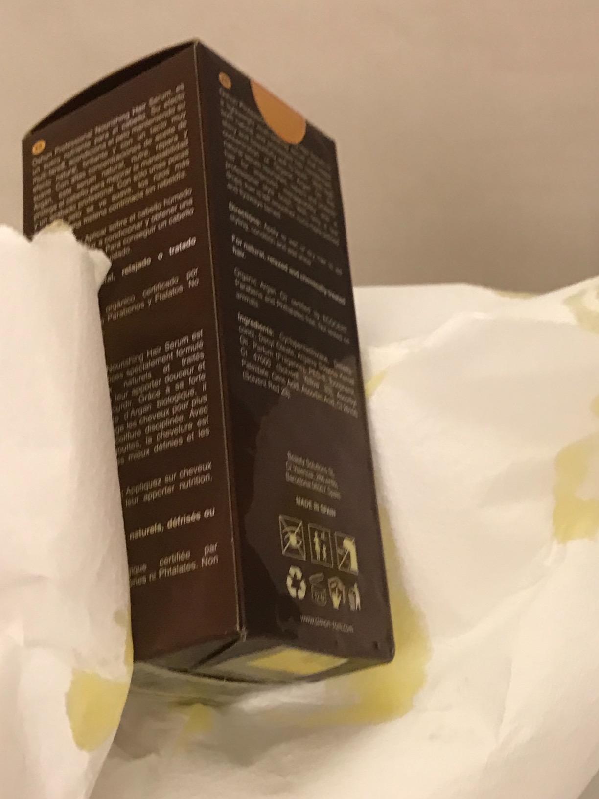 Simon & Tom Oshun Siero Capelli 100ml Olio Argan
