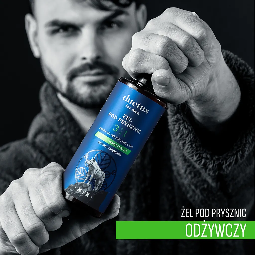 Duetus For Men Gel Doccia 3in1 Nutriente Uomo