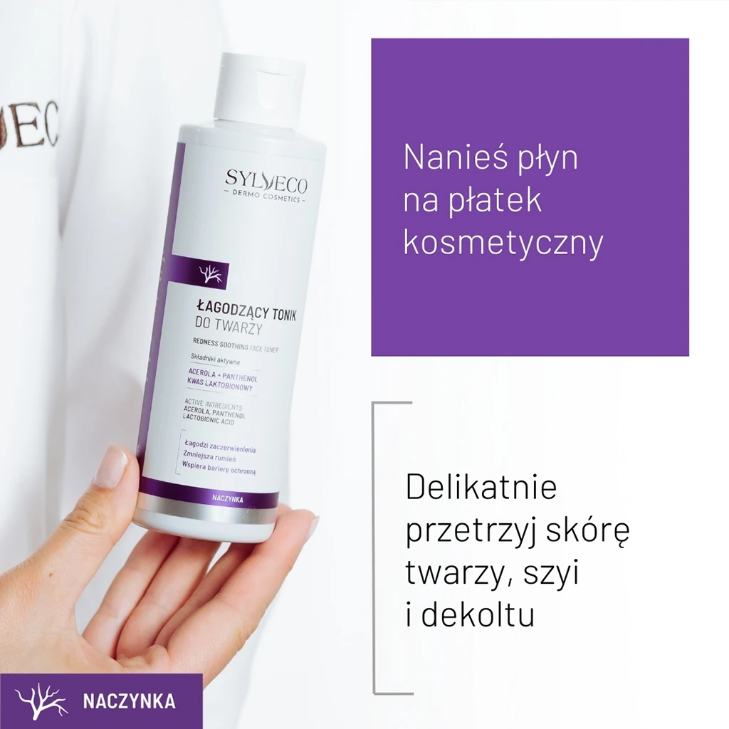 Sylveco Dermo tonico viso lenitivo antirossore pelle sensibile