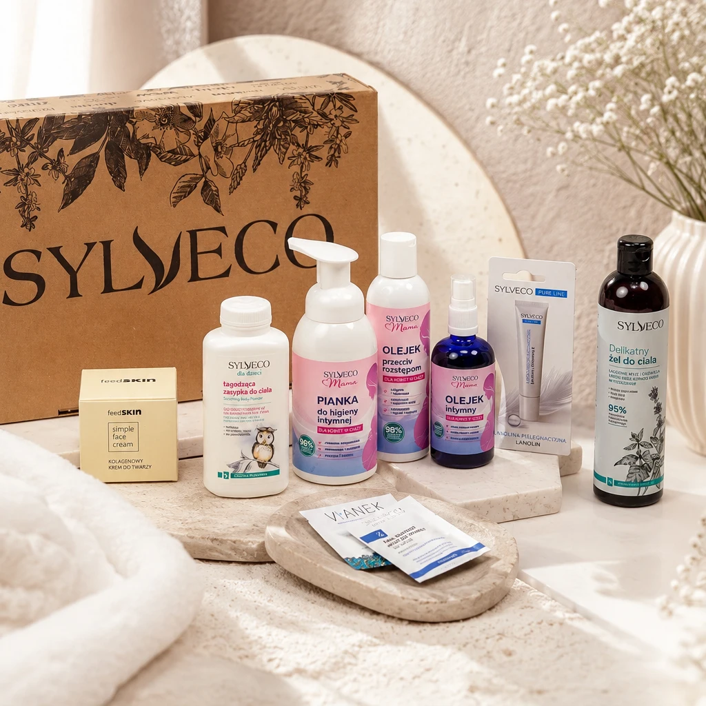 Sylveco Mama Wyprawka Cofanetto 7 Pezzi Pelle Sensibile