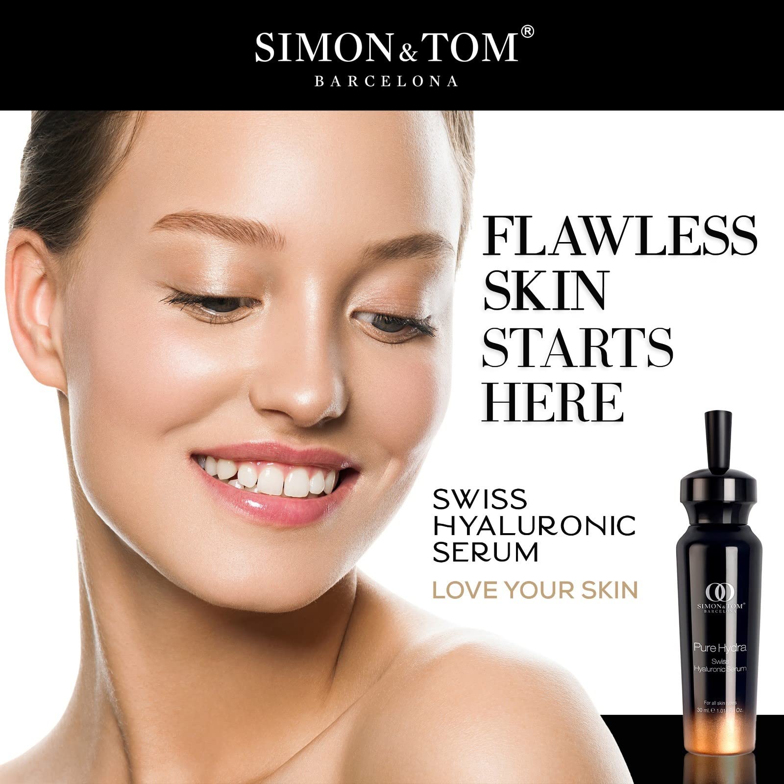 Simon & Tom Pure Hydra Siero Viso Acido Ialuronico 30 ml