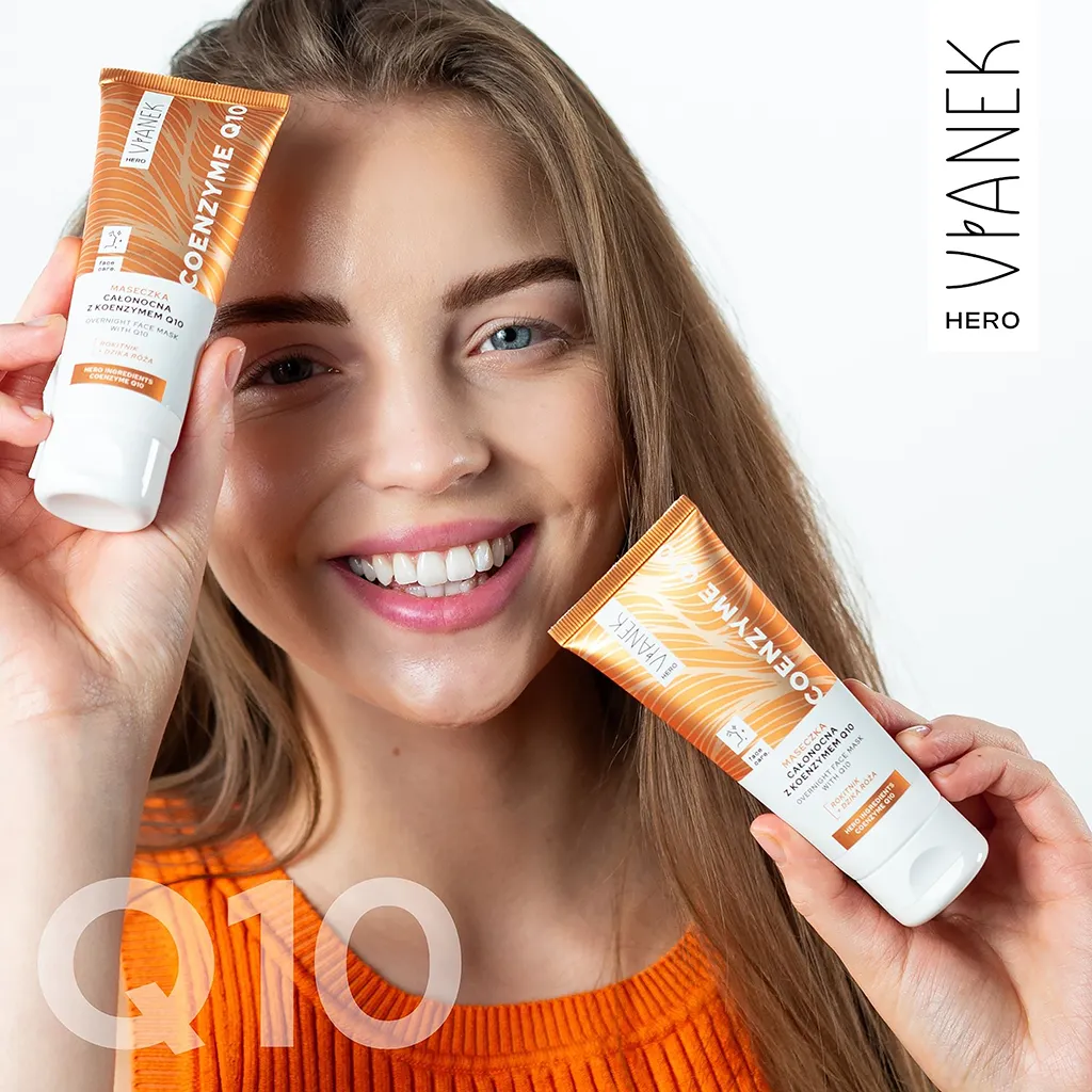Vianek Hero maschera notte viso coenzima Q10 rigenerante