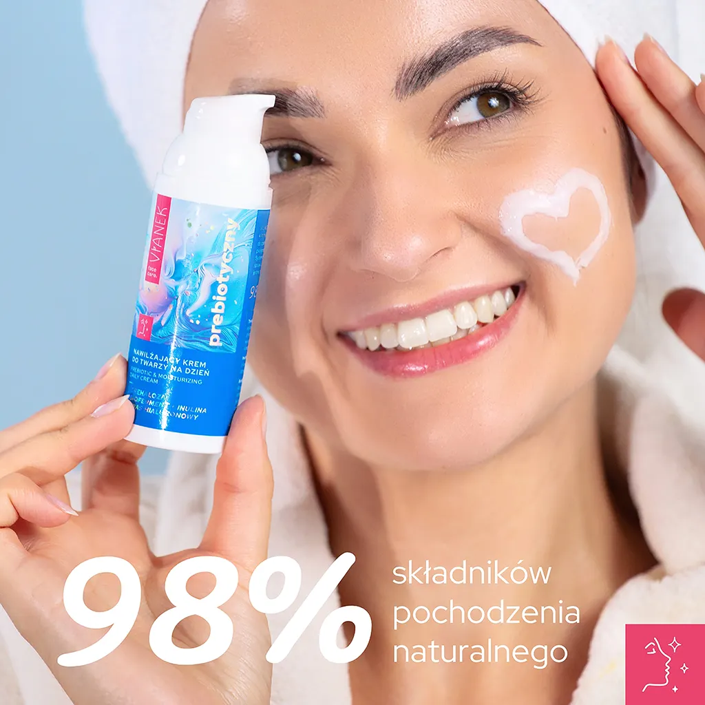 Vianek Prebiotica crema viso giorno idratante inulina