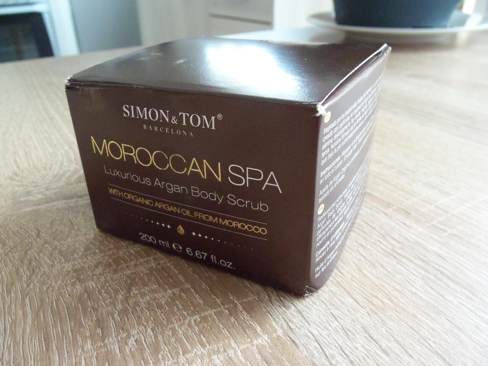 Simon&Tom Moroccan Spa scrub corpo 200 ml olio argan