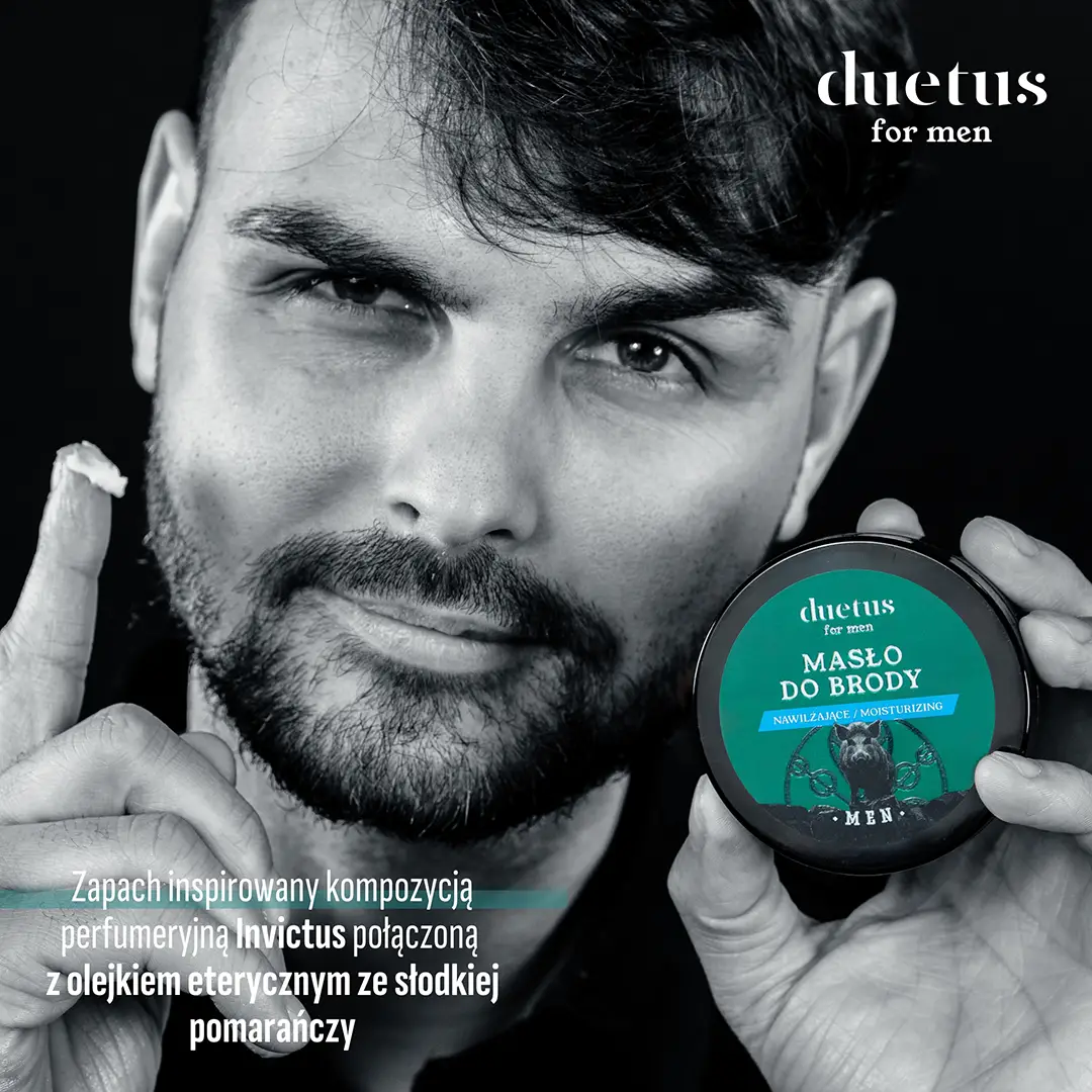 Duetus For Men Burro Barba idratante modellante