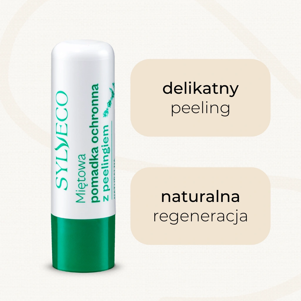 Sylveco scrub labbra menta peeling 4,6 g rinfrescante