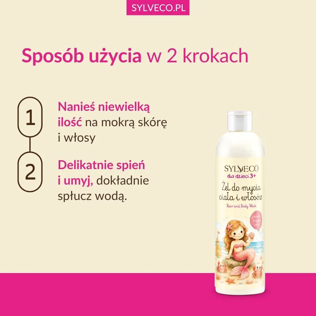 SYLVECO Bimbi 3+ gel corpo e capelli fruttato