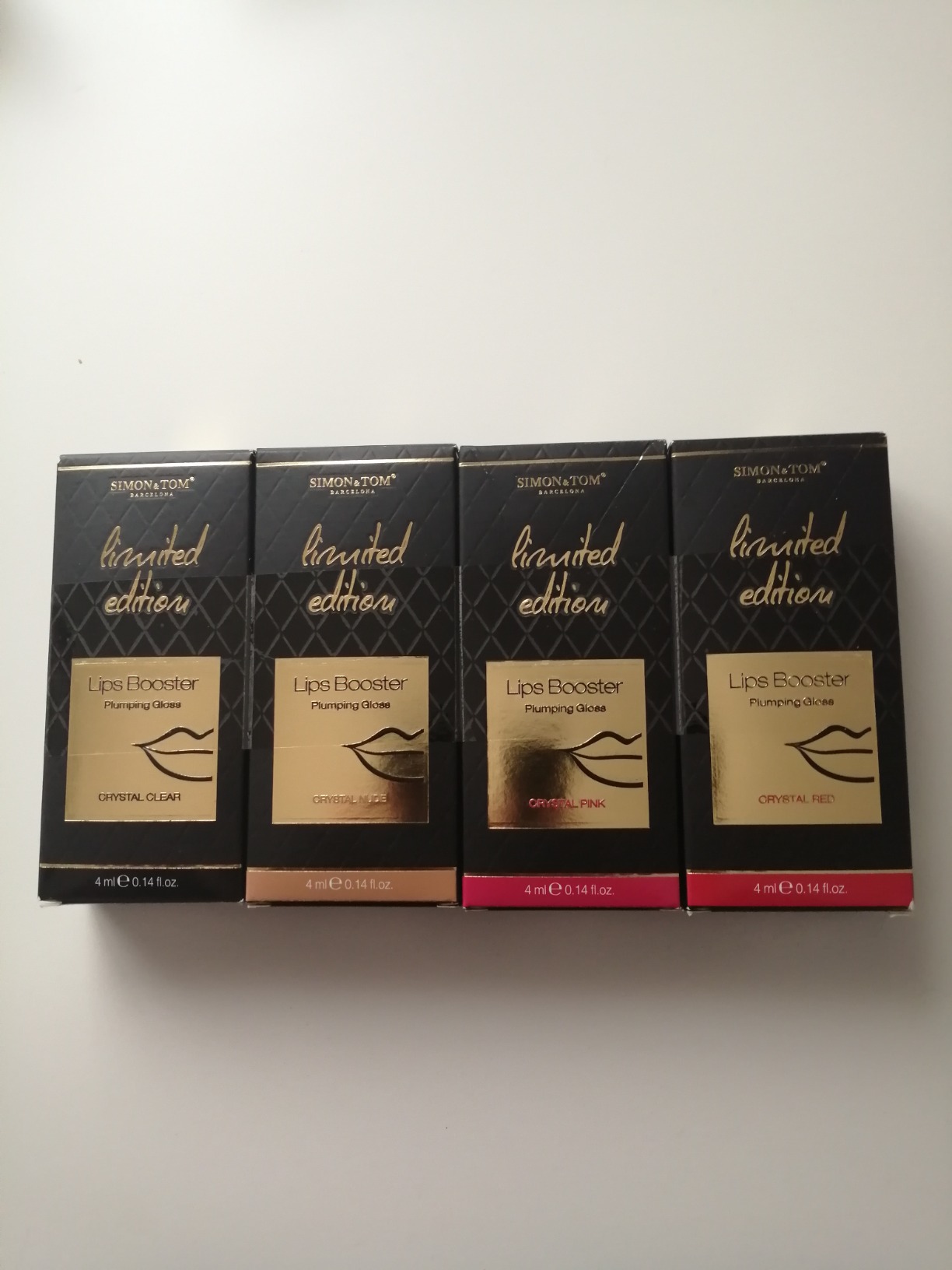 Simon & Tom Lips Booster Lucidalabbra Volume Set 4x4 ml