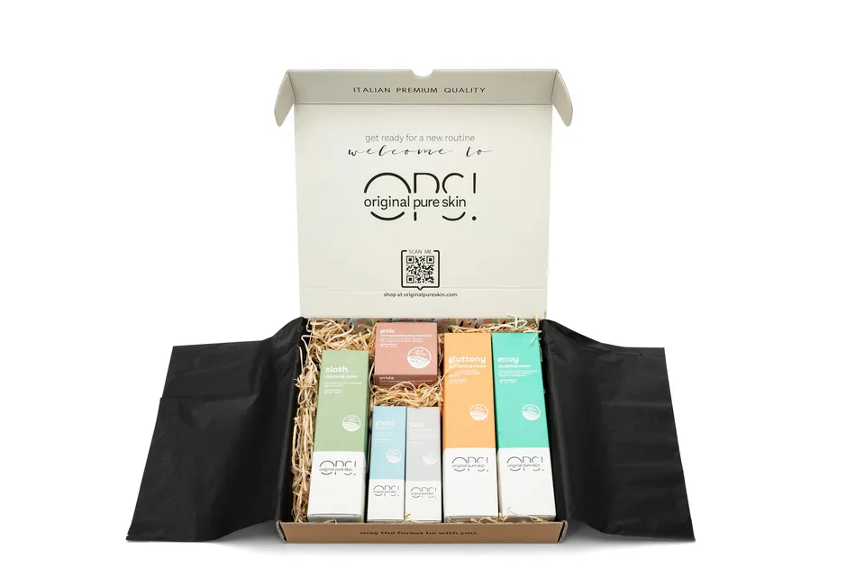 OPS Original Pure Skin Scrigno Set 6 Pezzi Naturale