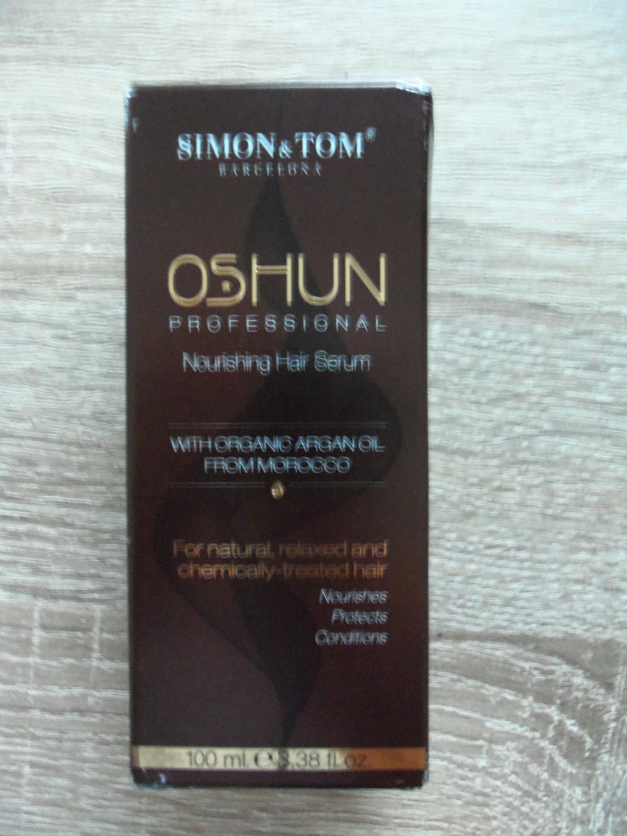 Simon & Tom Oshun Siero Capelli 100ml Olio Argan