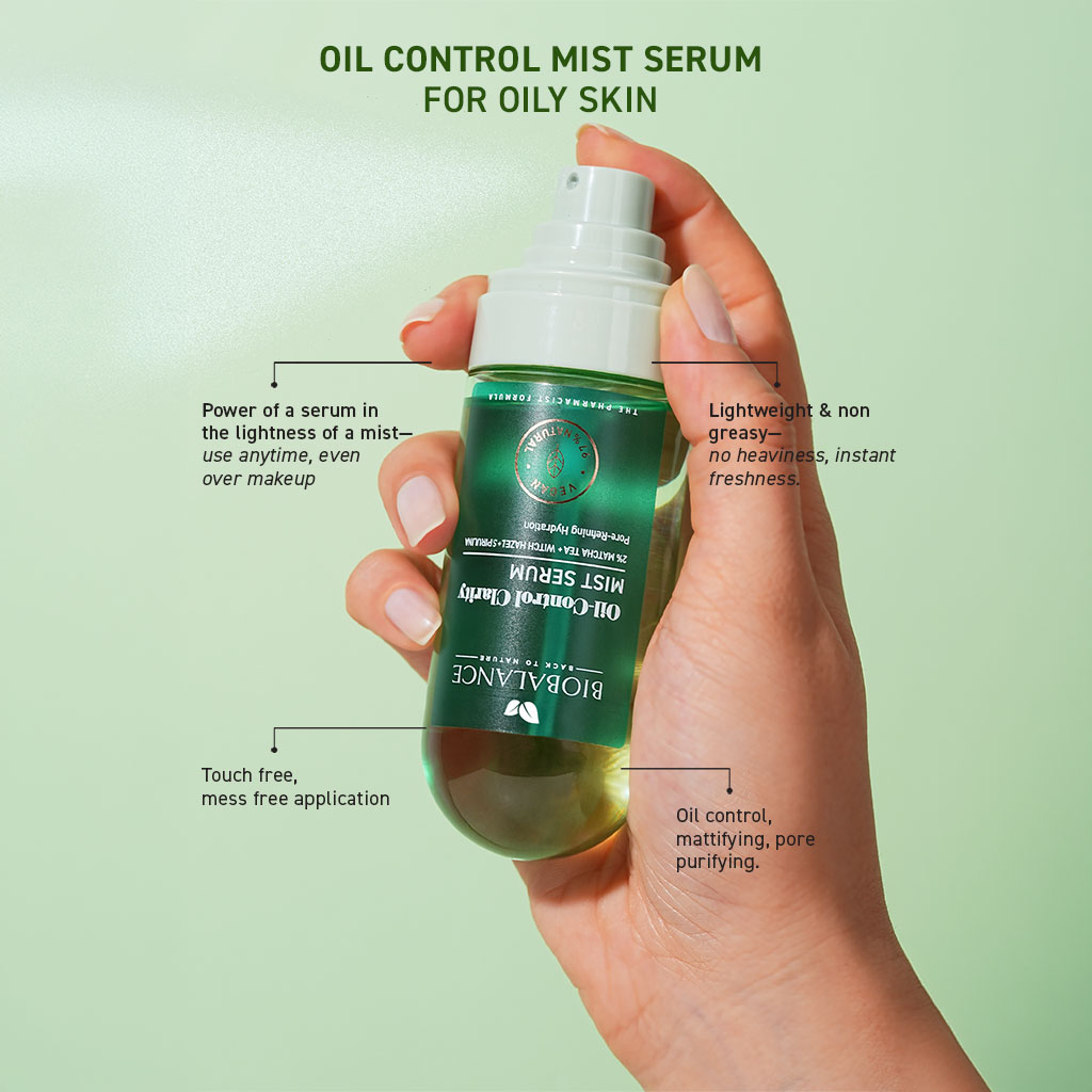 Biobalance Oil-Control Clarity Mist Serum spray 80 ml opacizzante