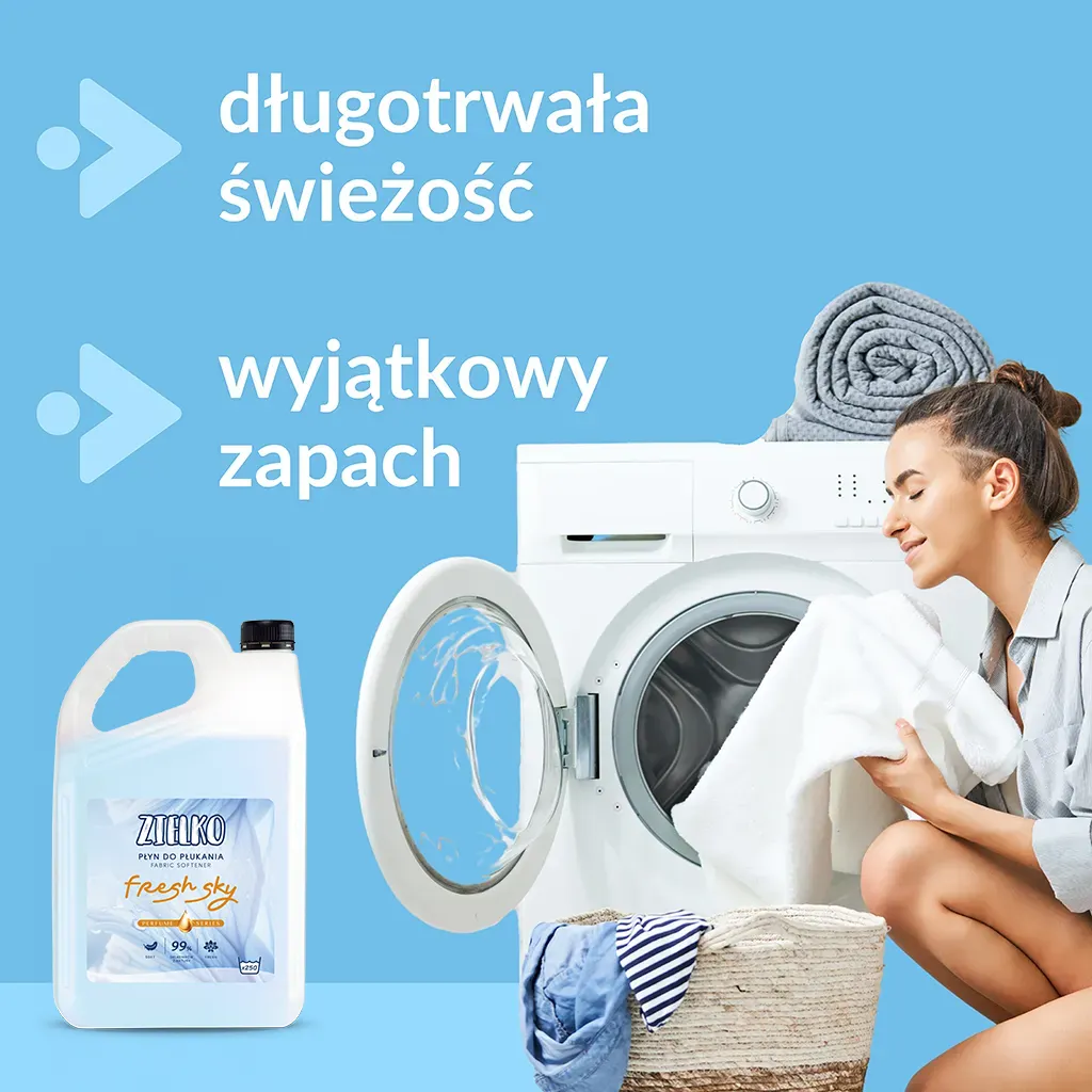 Zielko Fresh Sky ammorbidente bucato 5L brezza marina