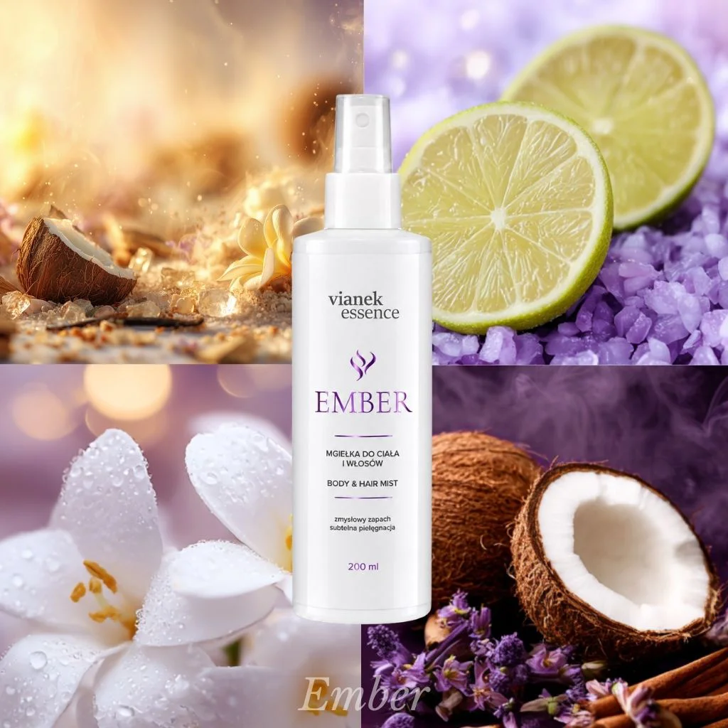 Vianek Essence Ember spray corpo e capelli 200 ml vaniglia