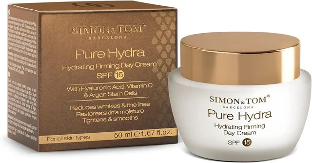 Simon & Tom Pure Hydra Crema Viso Giorno 50ml Acido Ialuronico