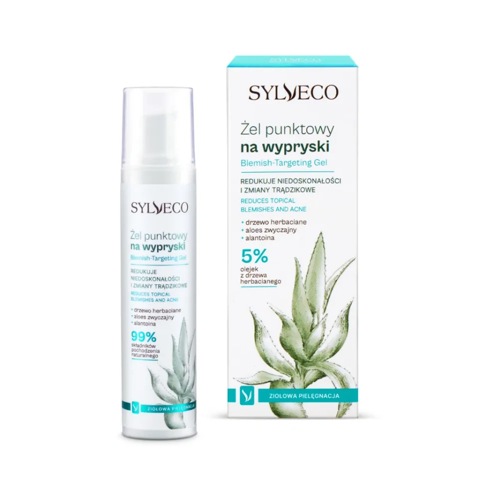 Sylveco Classico gel mirato brufoli tea tree senza conservanti