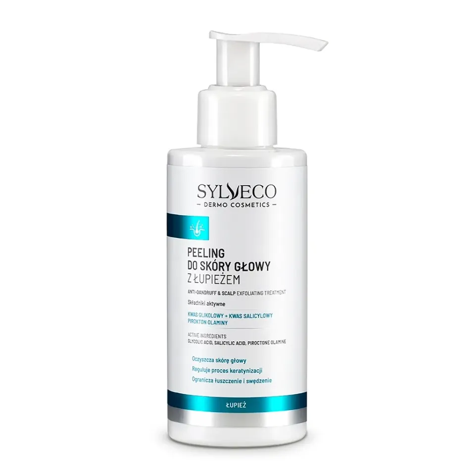 Sylveco Dermo peeling cuoio capelluto antiforfora acidi AHA