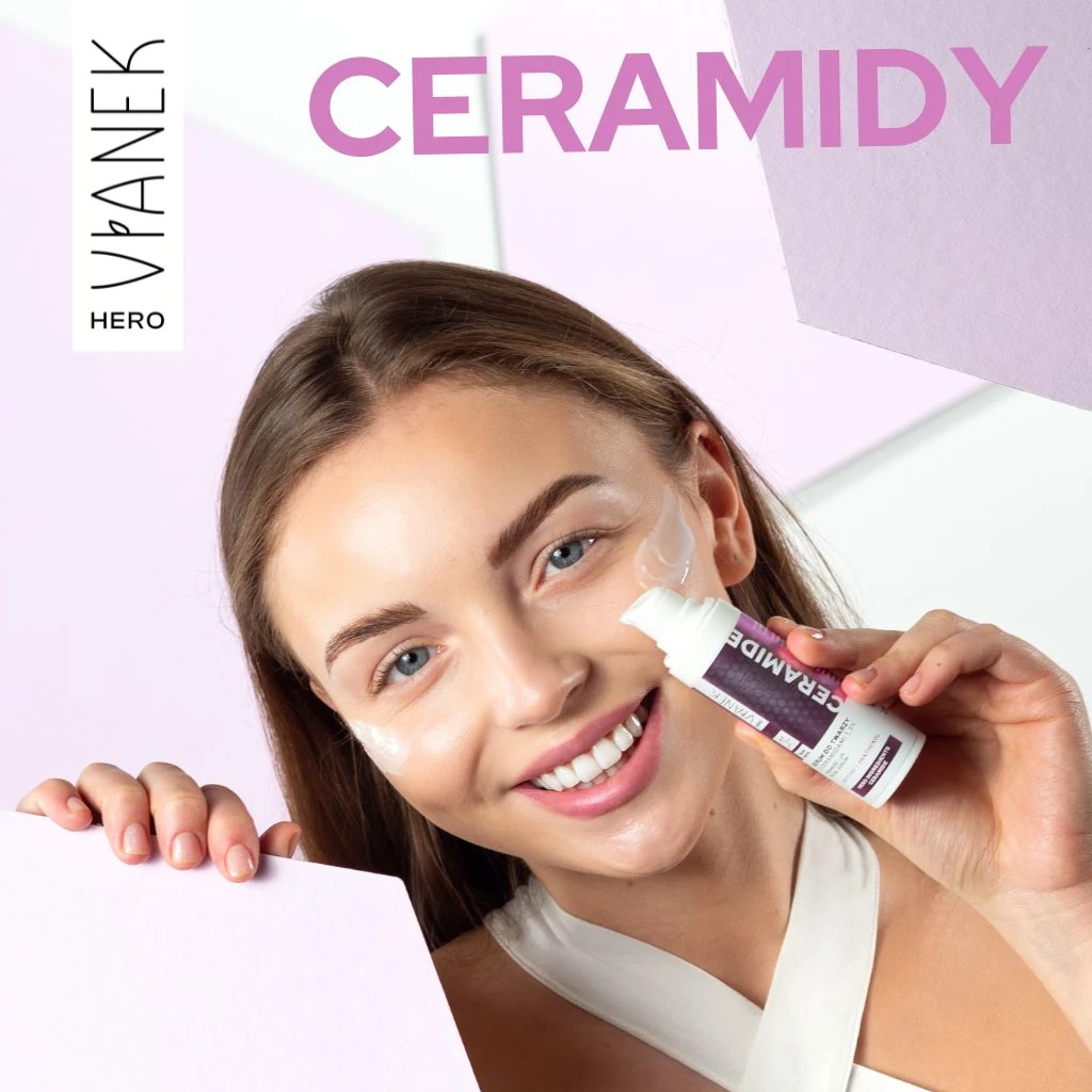 Vianek Hero crema viso ceramidi 2% pelle secca