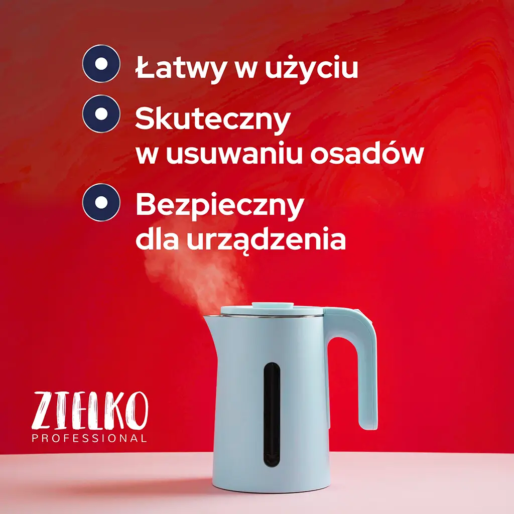 Zielko Decalcificante Macchine Caffè e Bollitori Anticalcare
