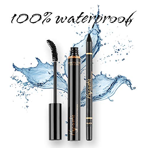 Simon & Tom Hypnotic Mascara Waterproof 7 ml Nero + Eyeliner