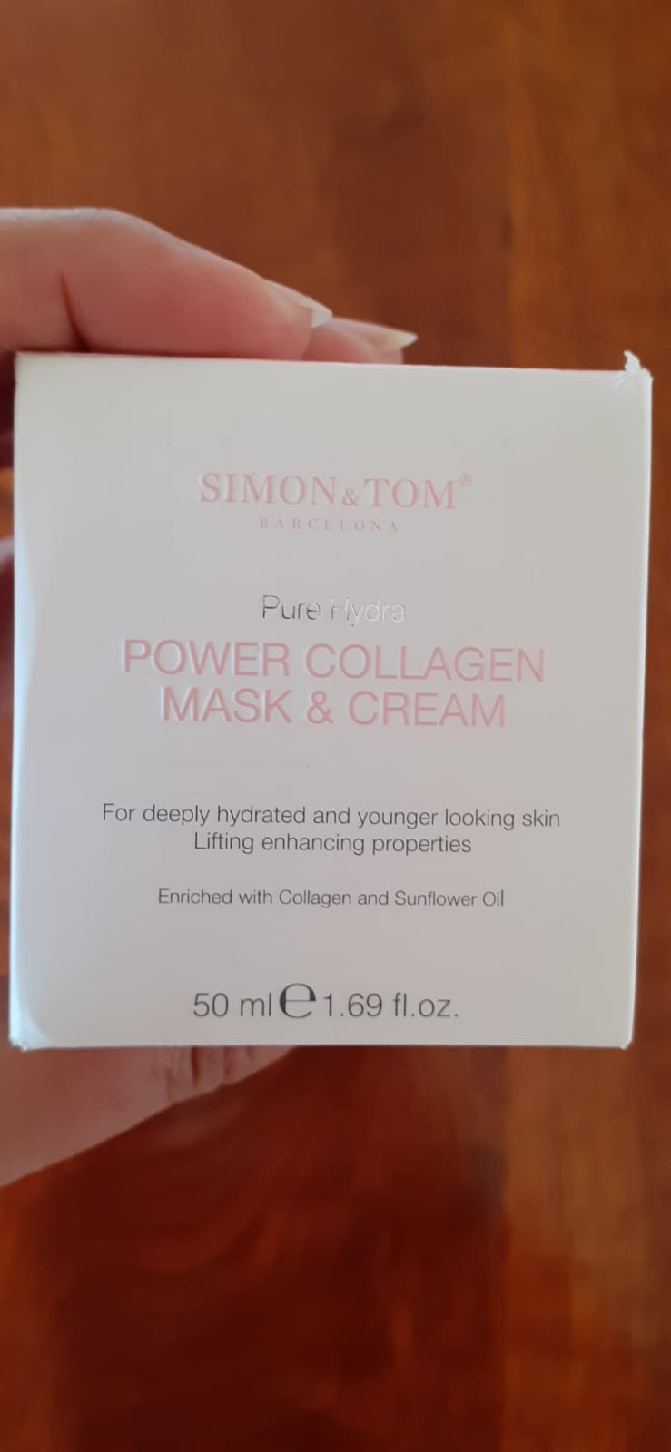 Simon & Tom Power Collagen crema maschera viso 50 ml liftante